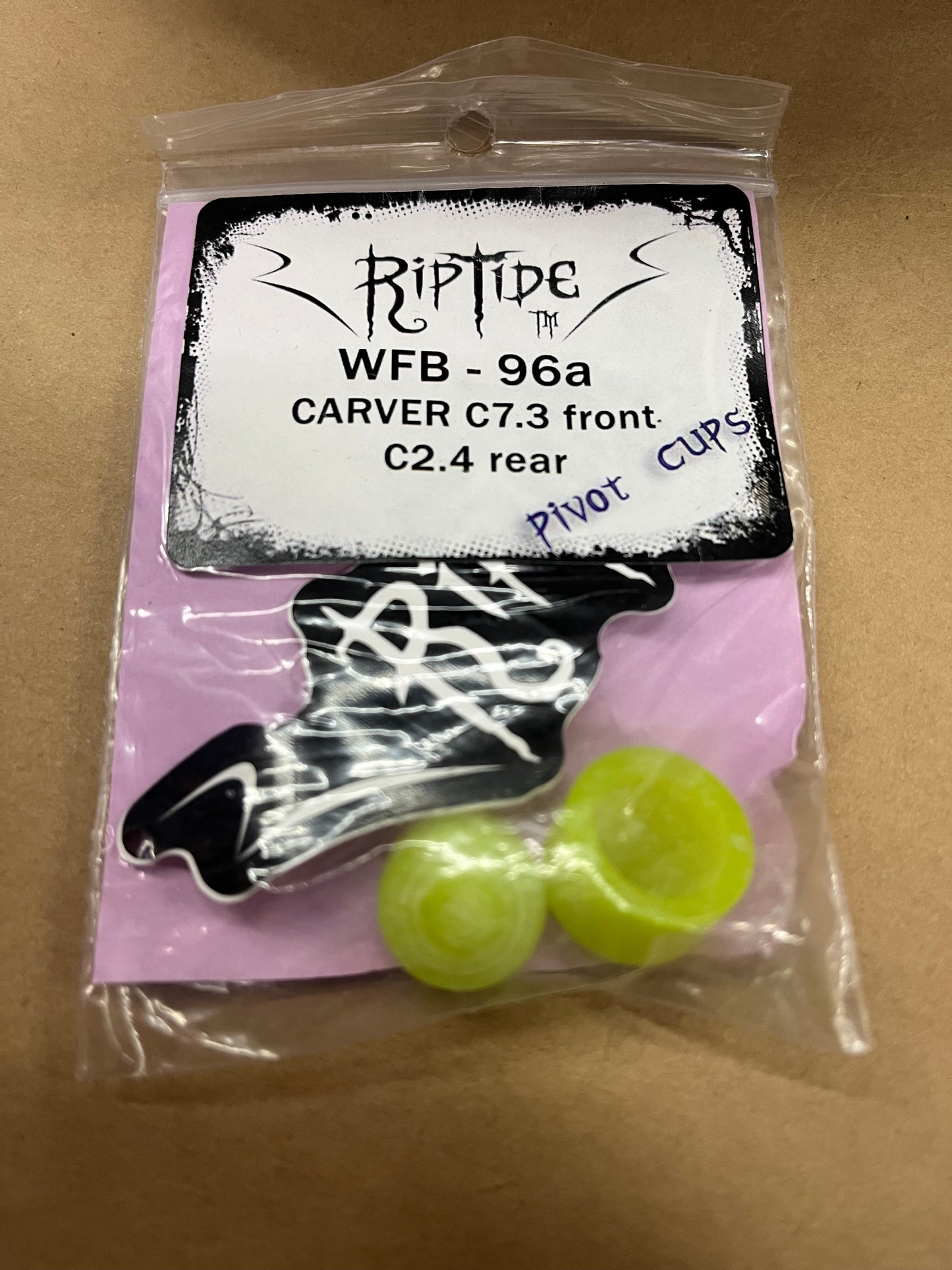 Riptide WFB 96a Pivot Cup Carver C7 / rear C2.4