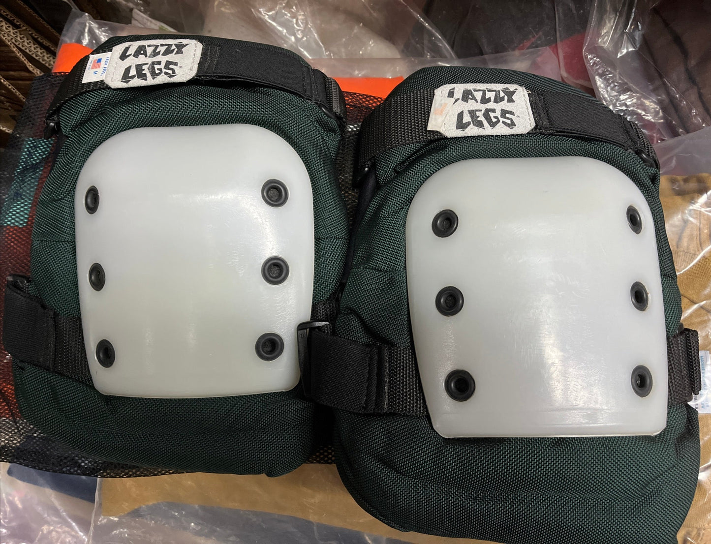 Vintage Lazzy Legs X-treme Ramp Knee Pads Size M