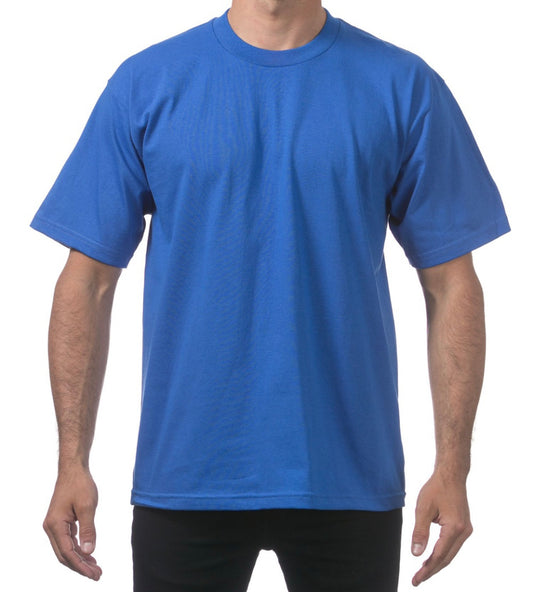Pro Club Men’s Heavyweight T Shirt Royal