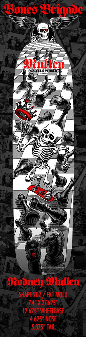 Powell Peralta x Bones Brigade Documentary Series 17 Mullen Skateboard Deck