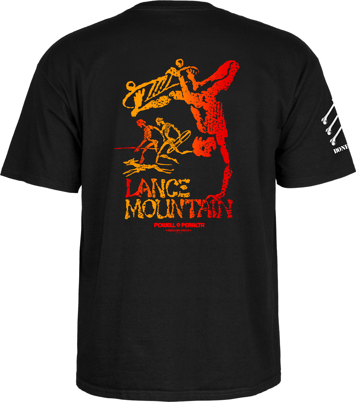 Powell Peralta x Bones Brigade Skateboard T Shirt Lance Mountain