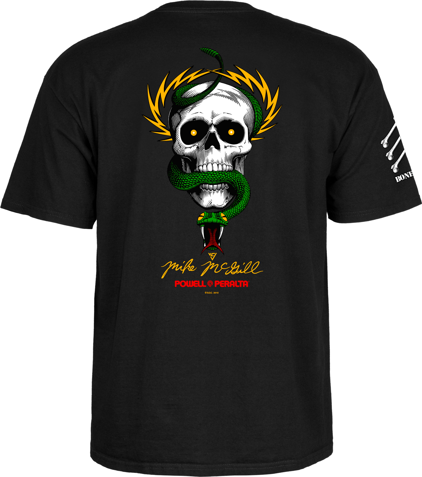 Powell Peralta x Bones Brigade Skateboard T Shirt McGill