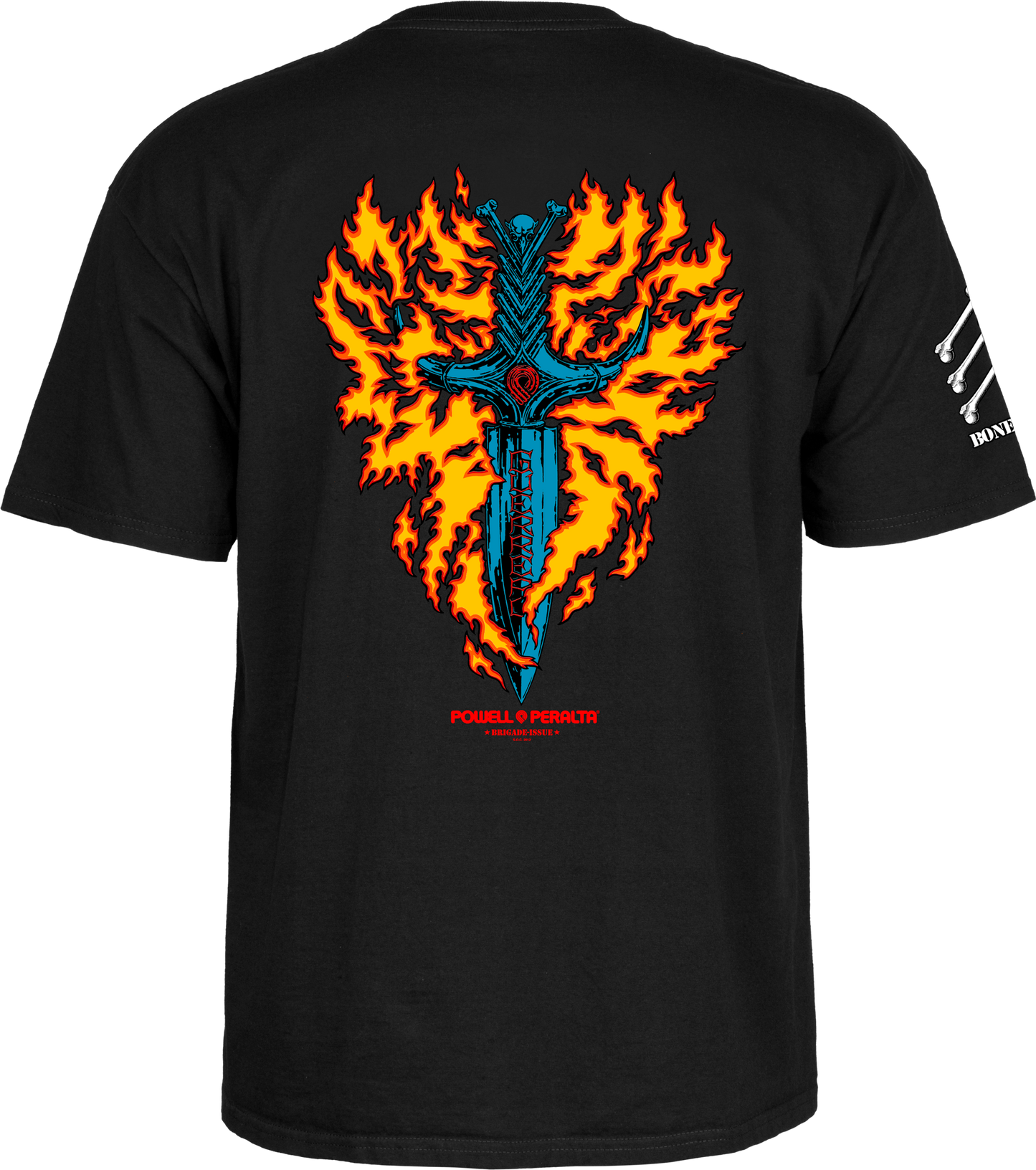 Powell Peralta x Bones Brigade Skateboard T Shirt Gurrero