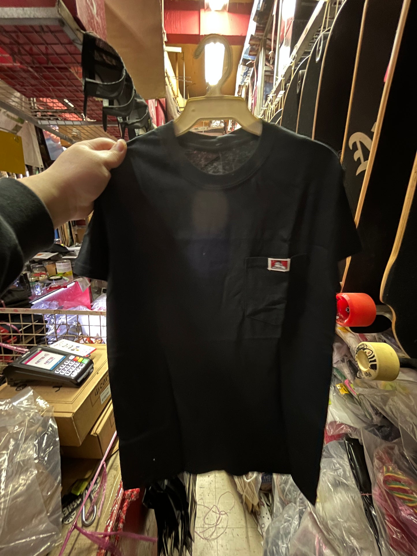 Ben Davis Classic Pocket T Shirt Black