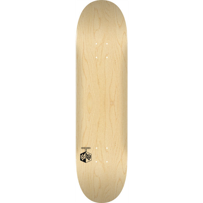 MINI LOGO DETONATOR "15" SKATEBOARD DECK 242 K20 NATURAL - 8 x 31.45