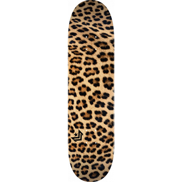 Mini logo blank skateboard deck Leopard 7.5”