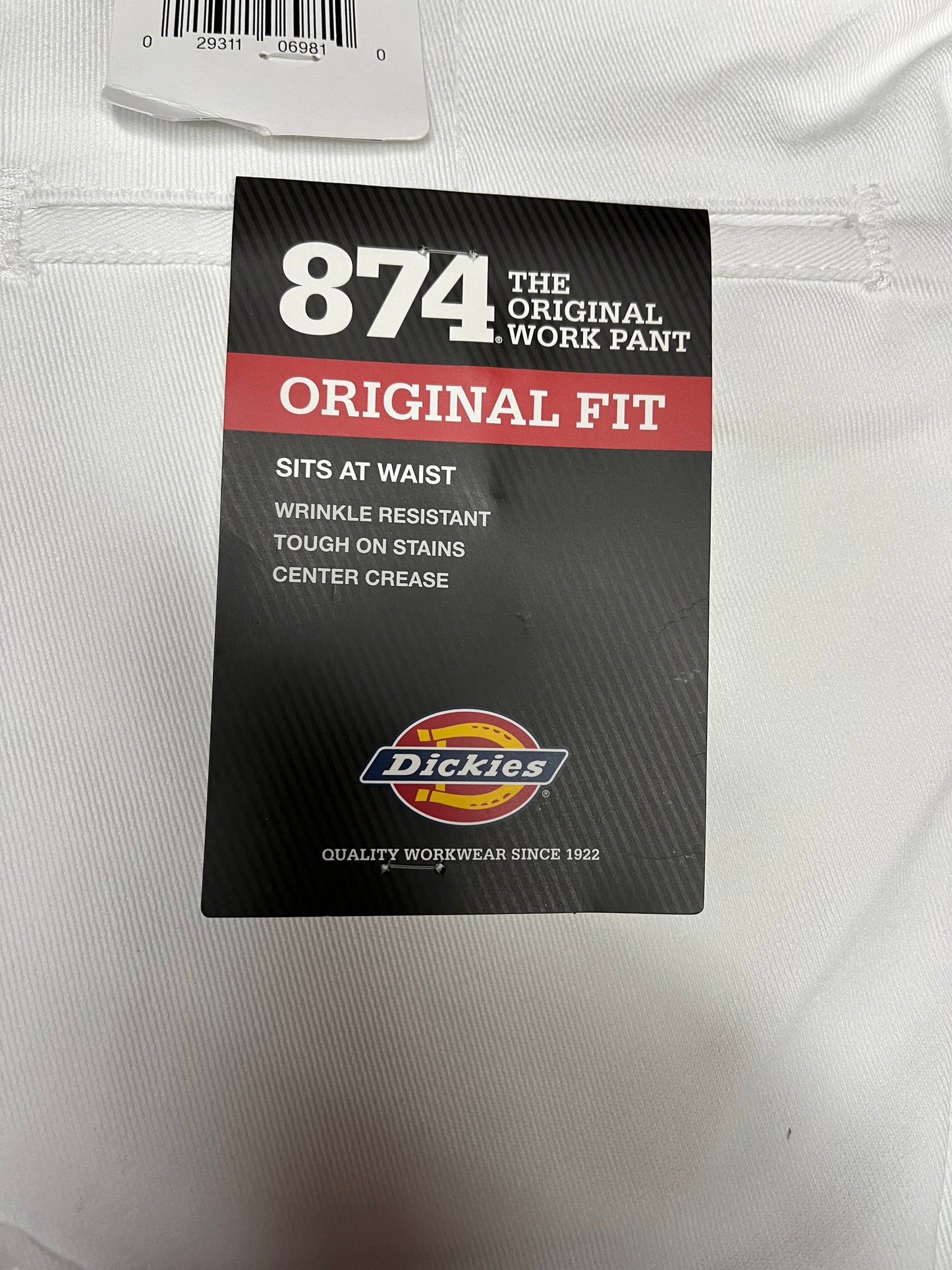 Dickies 874 Original Fit Work pants White