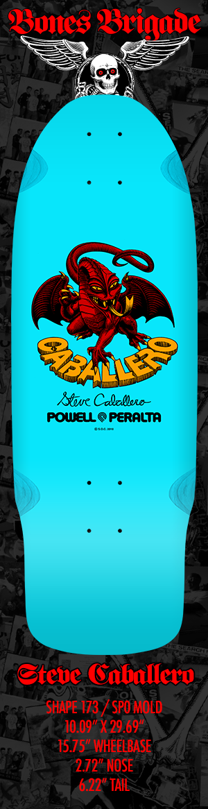Powell Peralta x Bones Brigade Caballero Series 15 Skateboard Deck