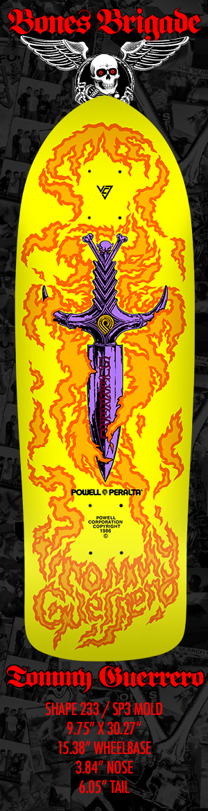 Powell Peralta x Bones Brigade series 15 Guerrero Skateboard Deck