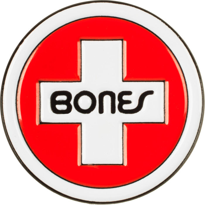 Bones Bearings Lapel Pin Swiss Circle