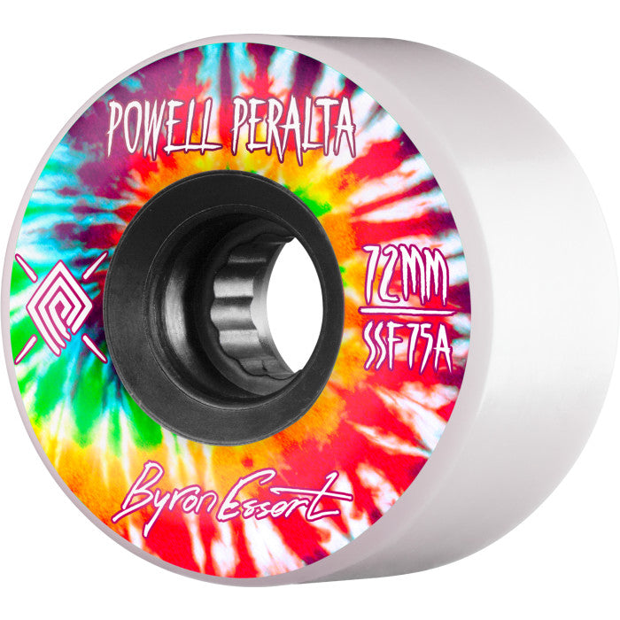 Powell Peralta Byron Essert Longboard Wheels 72mm 75A 4pk White