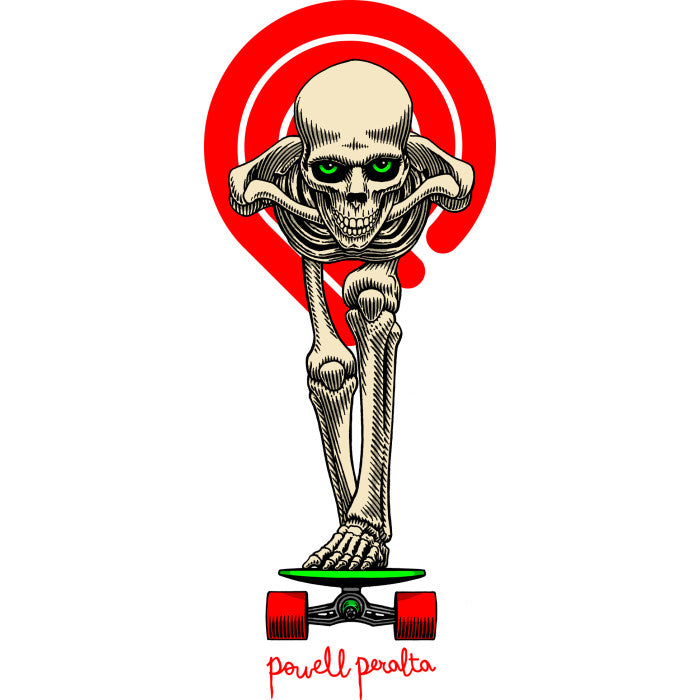 Powell Peralta tucking skeleton Sticker