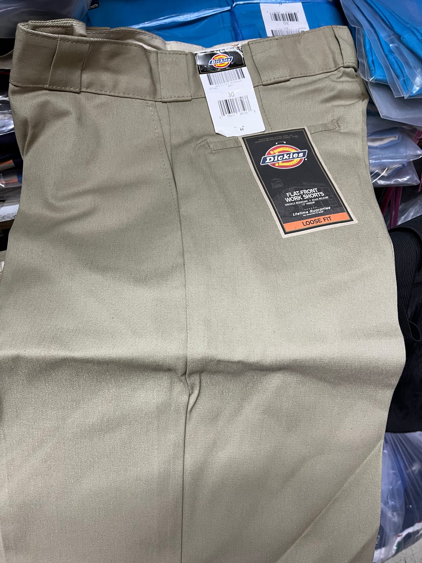 Dickies 42274 13” Loose Fit Work Shorts Khaki