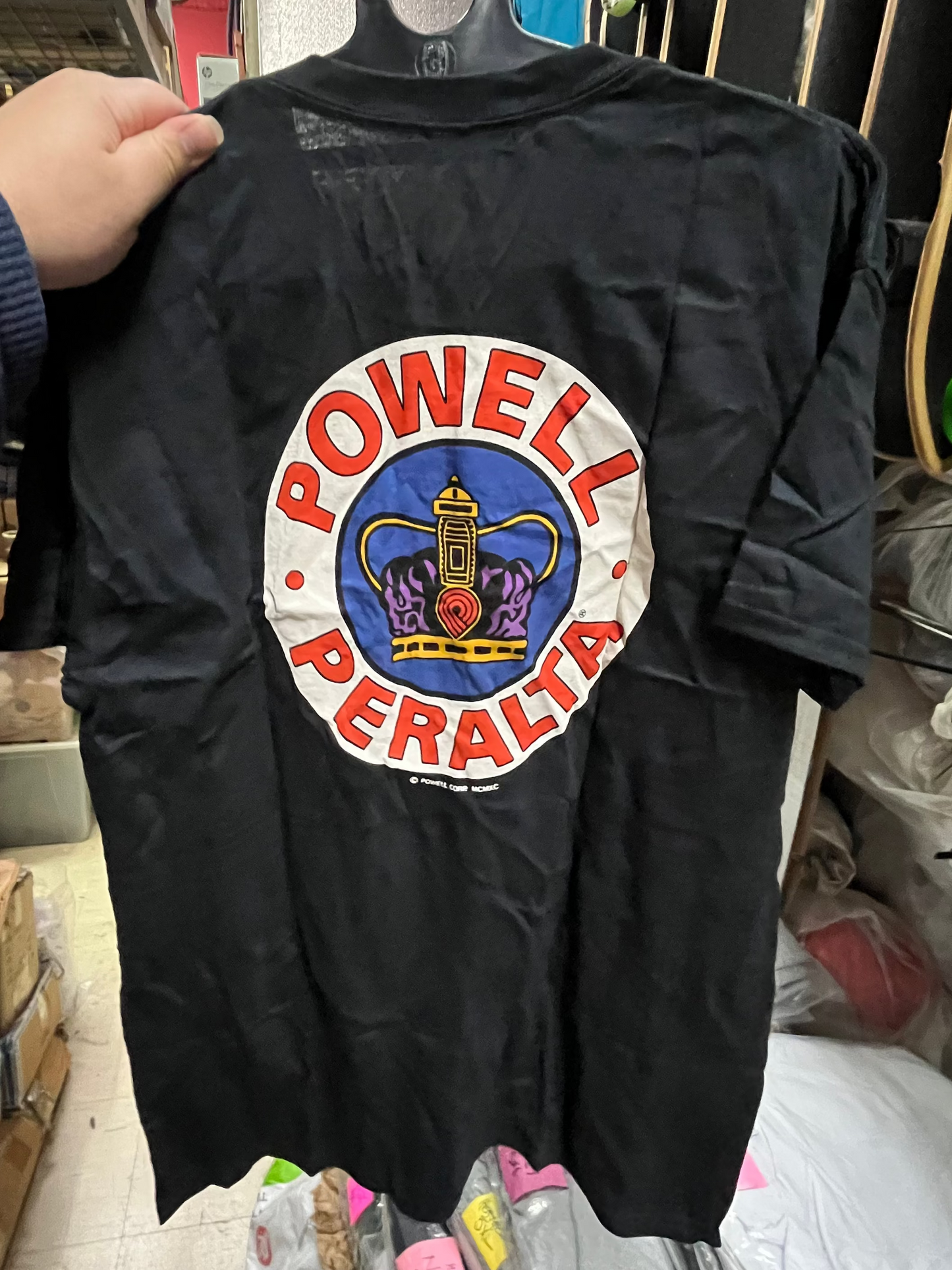 Powell Peralta x Supreme Skateboard T Shirt Black