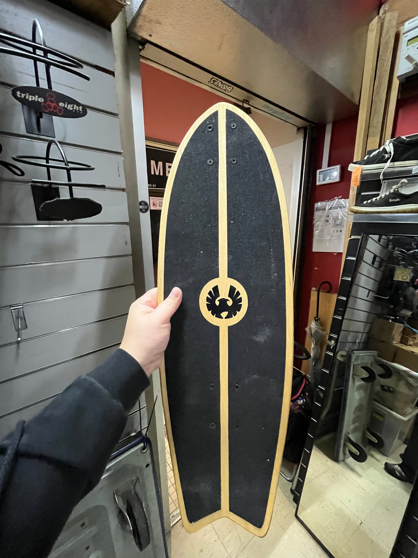 REKON 9” x 28” Surfskate complete skateboard
