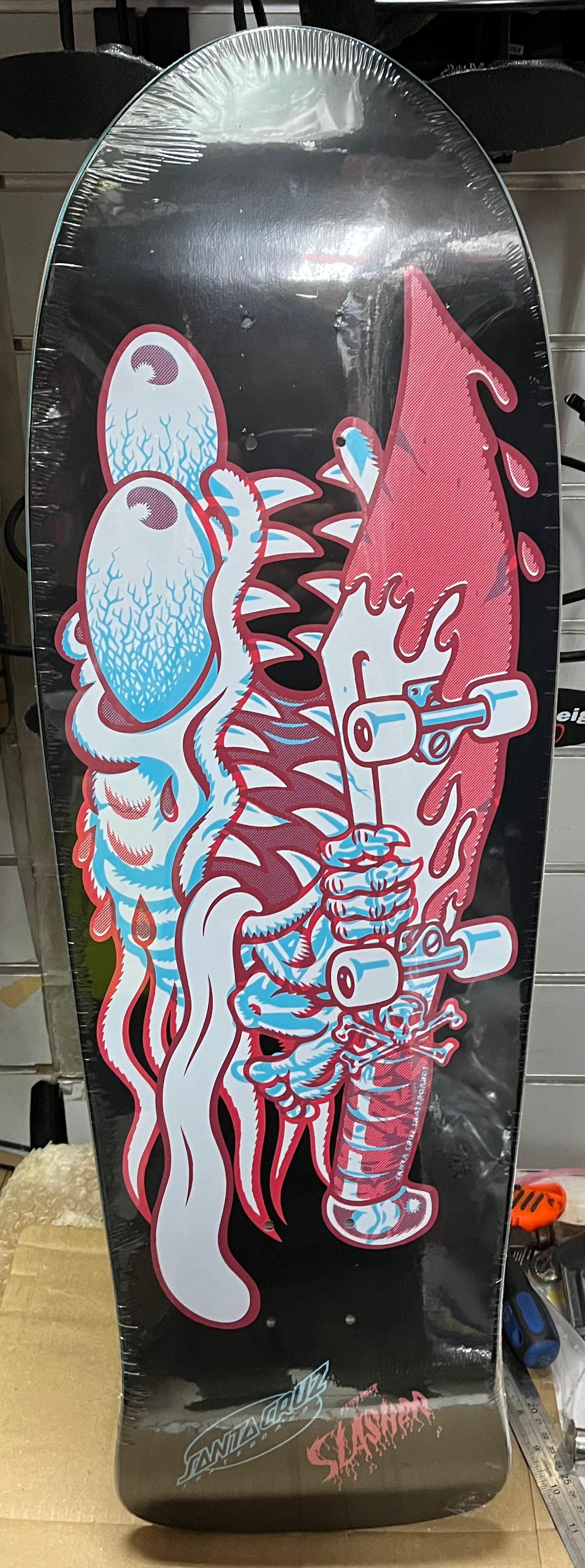 Santa Cruz meek slasher 10.1” x 31.13” skateboard deck