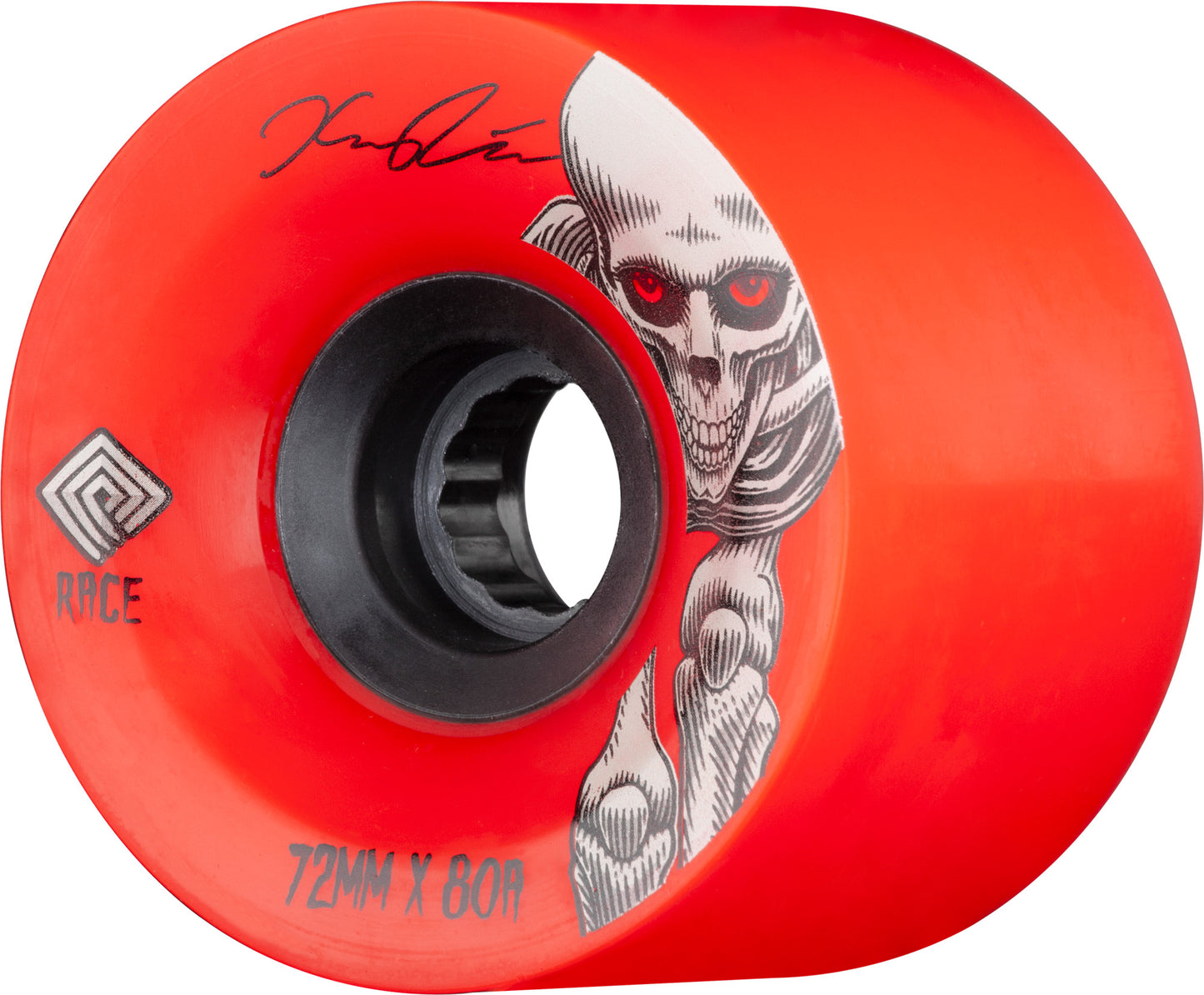 Powell Peralta downhill Longboard wheels 72mm 80a Red