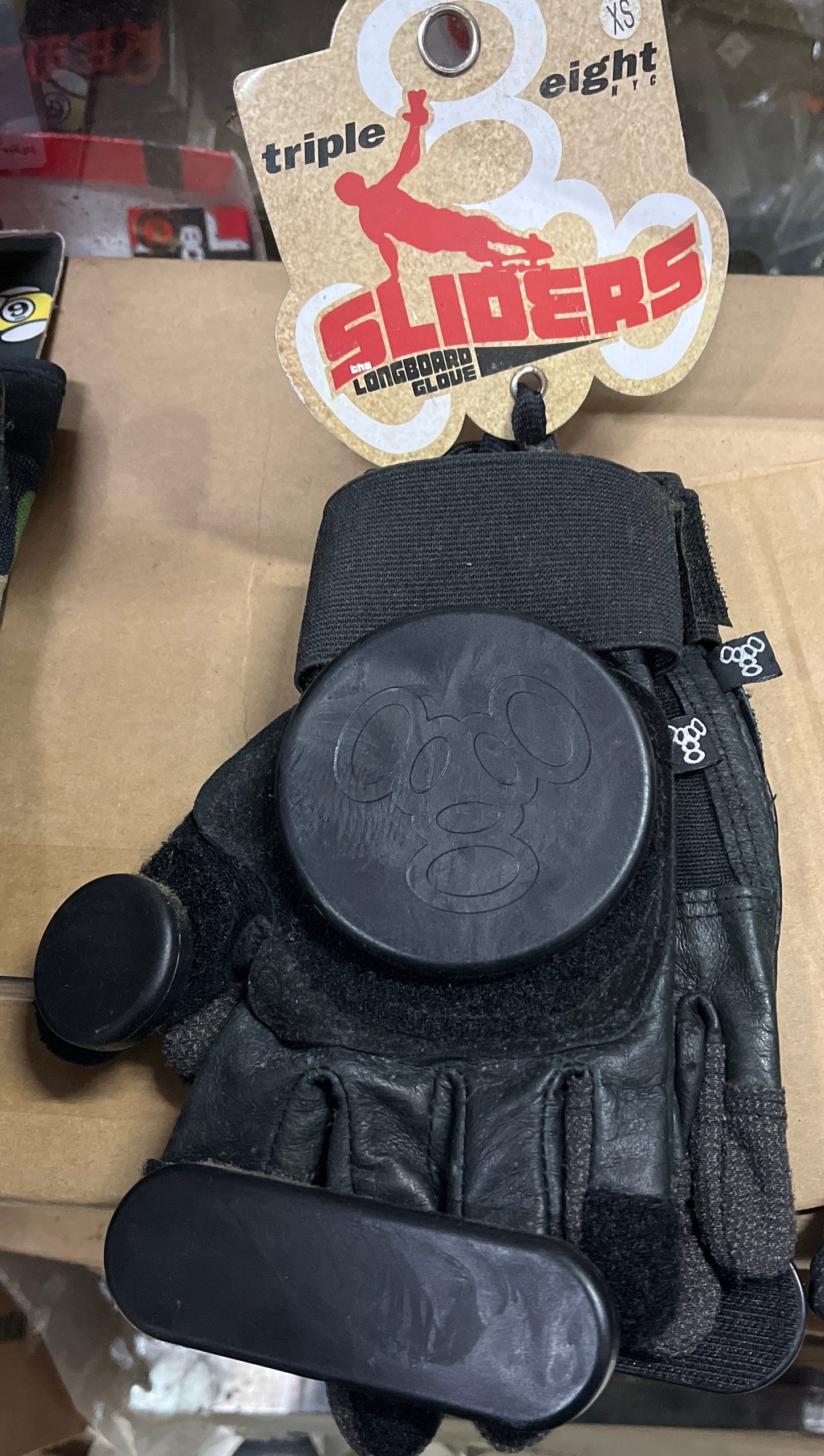 Triple 8 Longboard Sliders glove XS