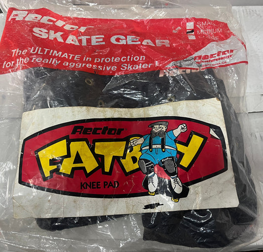 Vintage Rector Fatty Ramp Knee Pads Size M