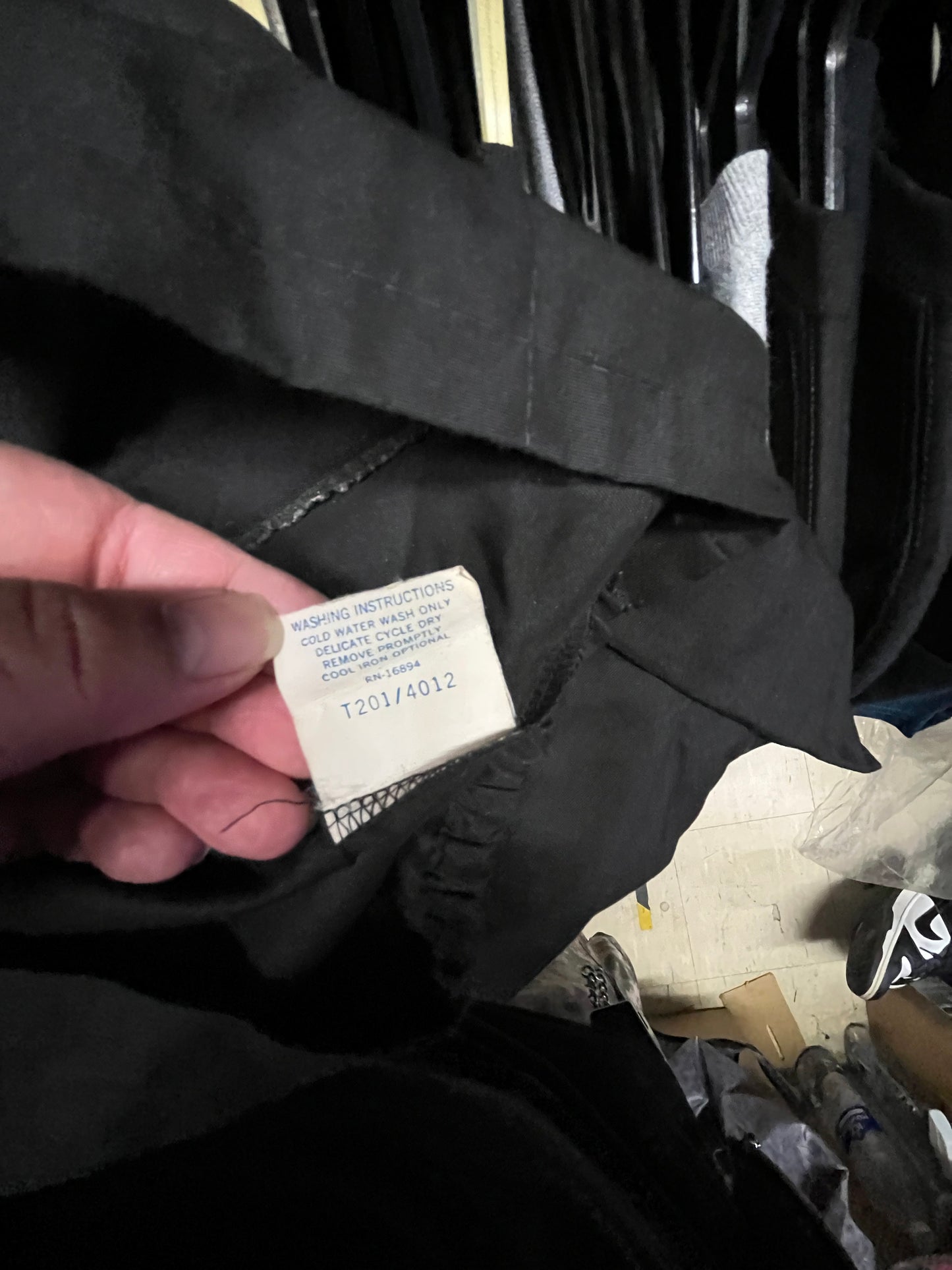 Vintage 90’s Hook Ups Jacket Devilman Size M Black