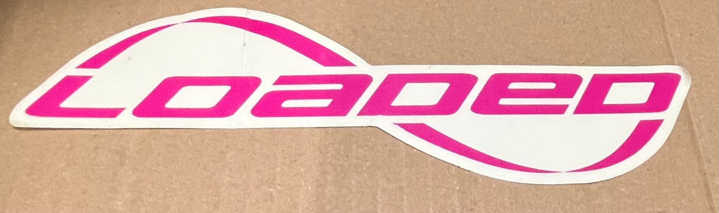 Loaded Longboard Logo Sticker 22cm