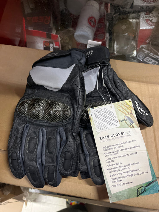 Vintage Loaded Longboard Leather Race Gloves V2