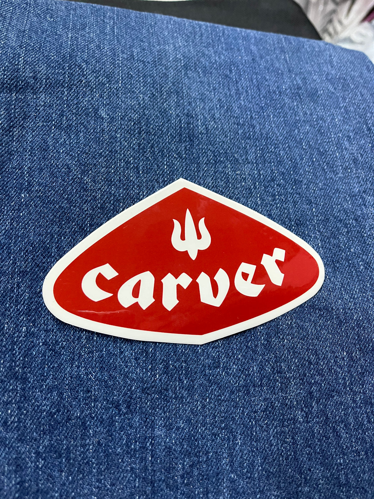 Carver Skateboard Sticker