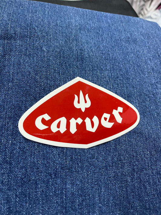 Carver Skateboard Sticker