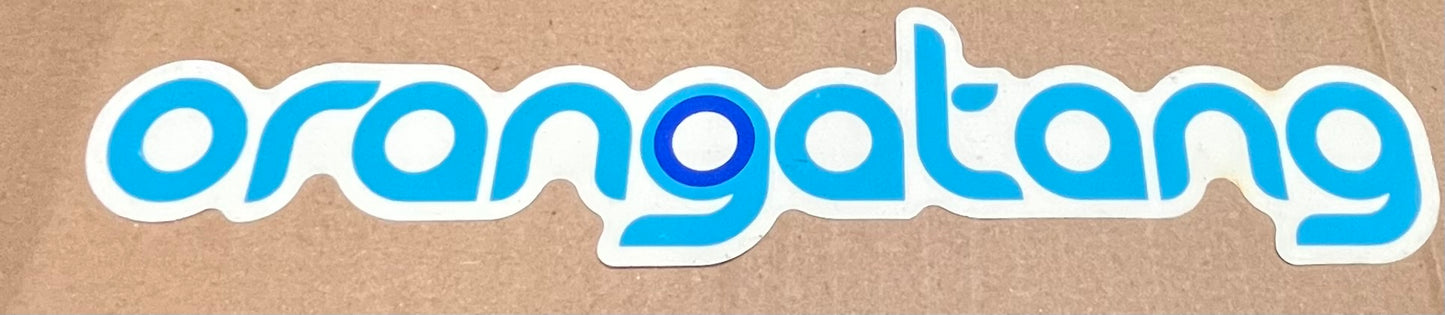 Orangatang Longboard Wheel Logo Sticker 24cm