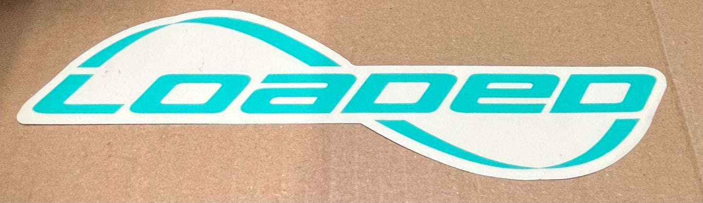 Loaded Longboard Logo Sticker 22cm