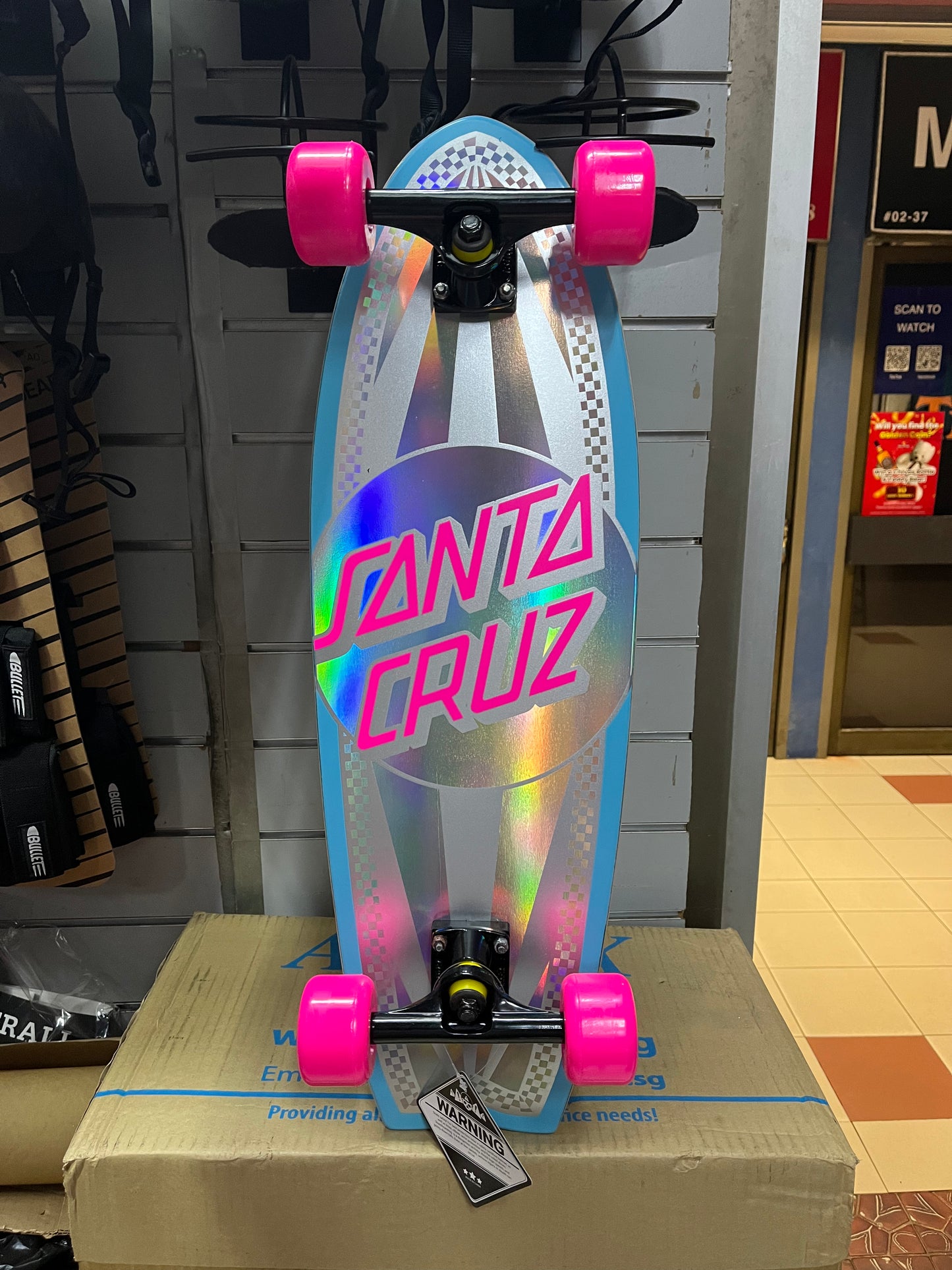 Santa Cruz cruiser pink 8.8”