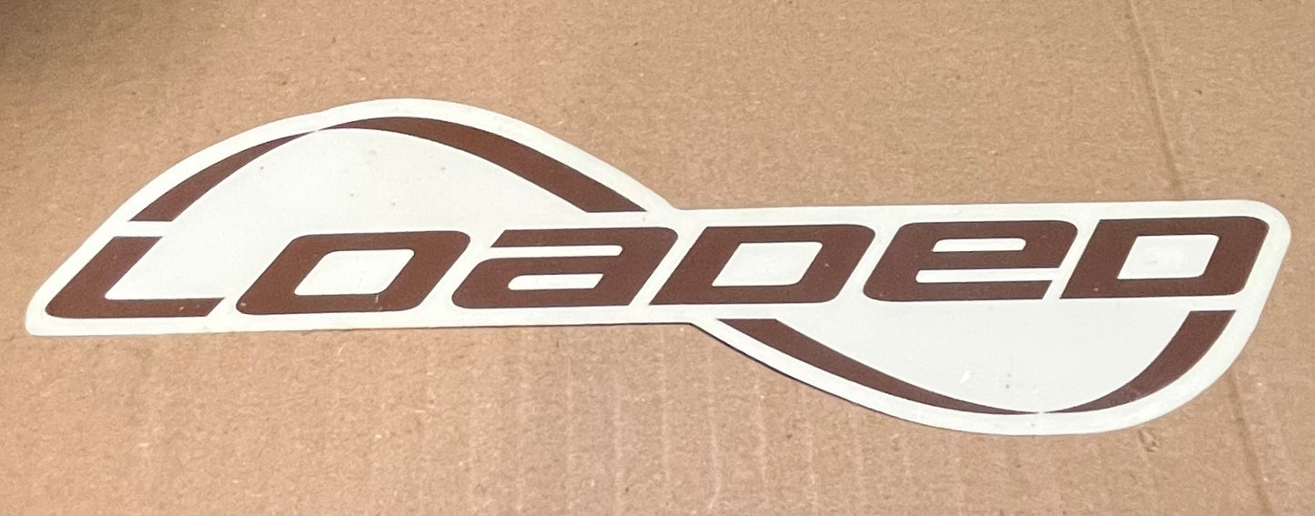 Loaded Longboard Logo Sticker 22cm