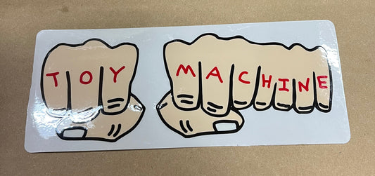Vintage Toy Machine Fist Sticker