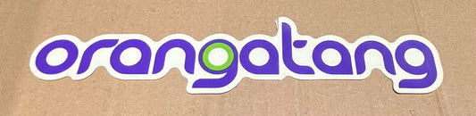 Orangatang Longboard Wheel Logo Sticker 24cm