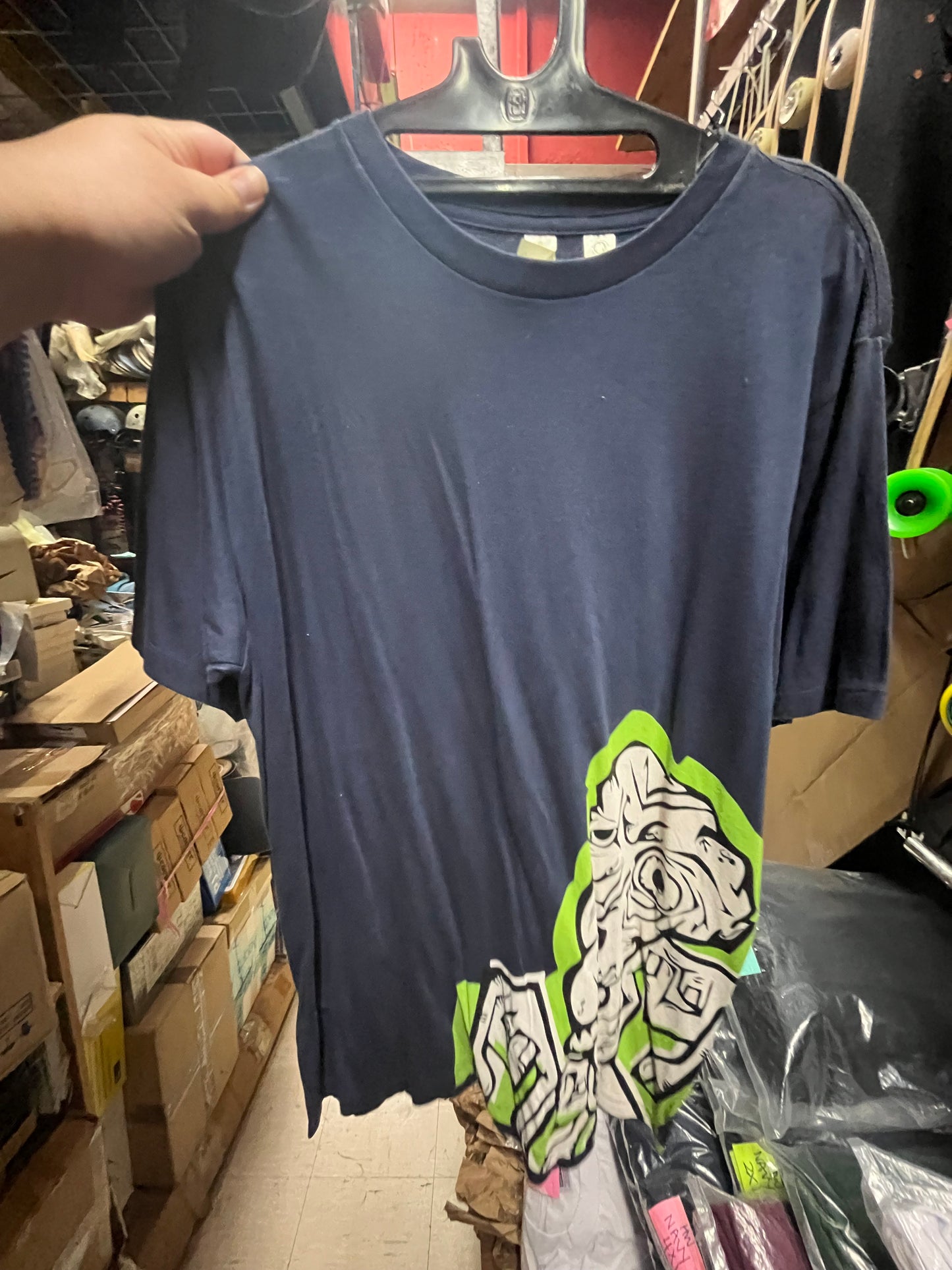 Vintage Loaded Boards x Adam Colton Monster T shirt Size XL