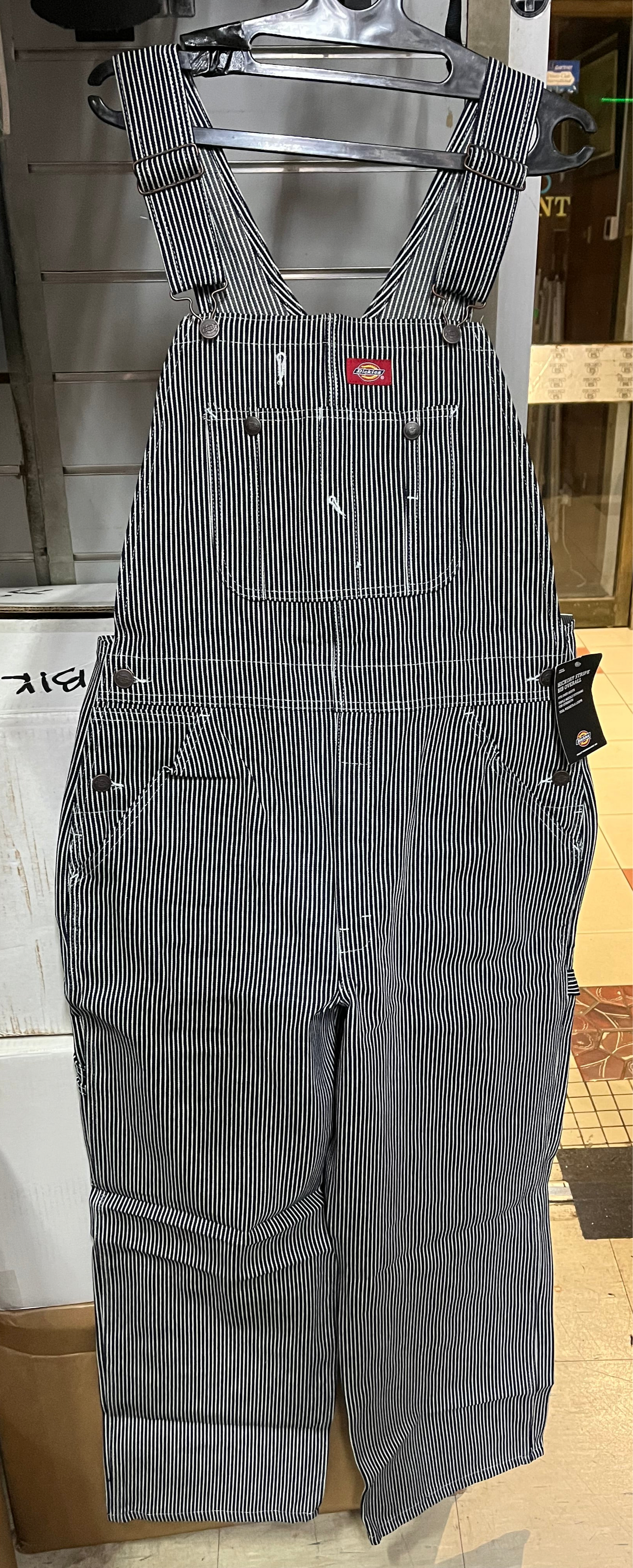 Dickies 83297 Hickory Stripe Bib Overall