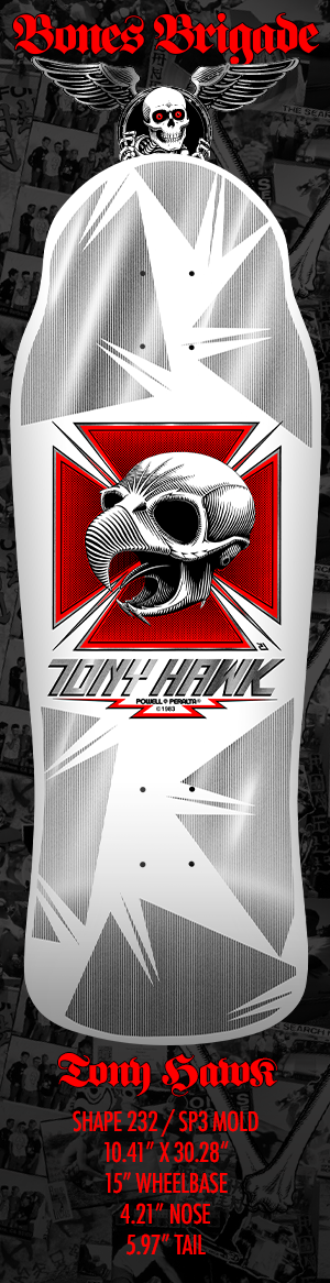 Powell Peralta x Bones Brigade Documentary Series 17 Hawk Skateboard Deck