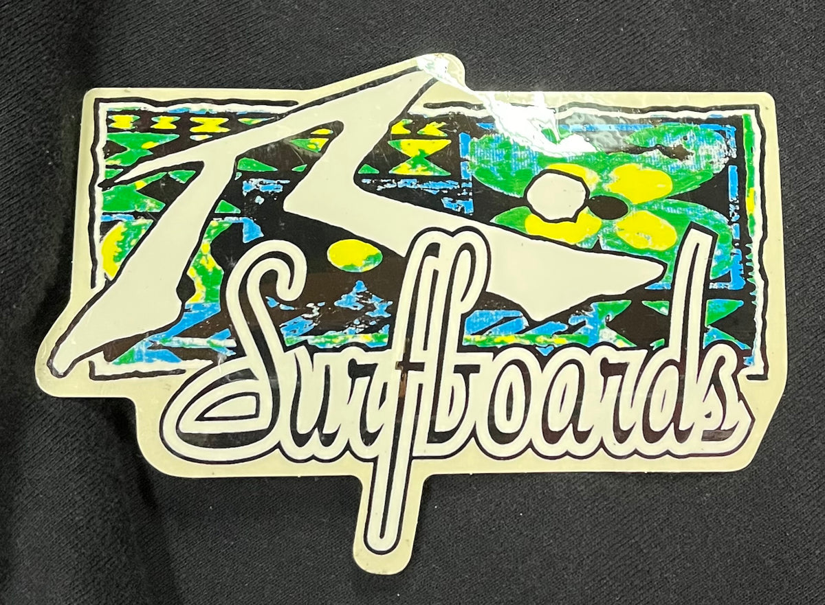 Vintage Rusty Surfboards Sticker