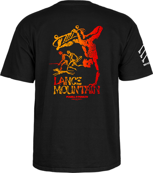 Powell Peralta x Bones Brigade Skateboard T Shirt Lance Mountain