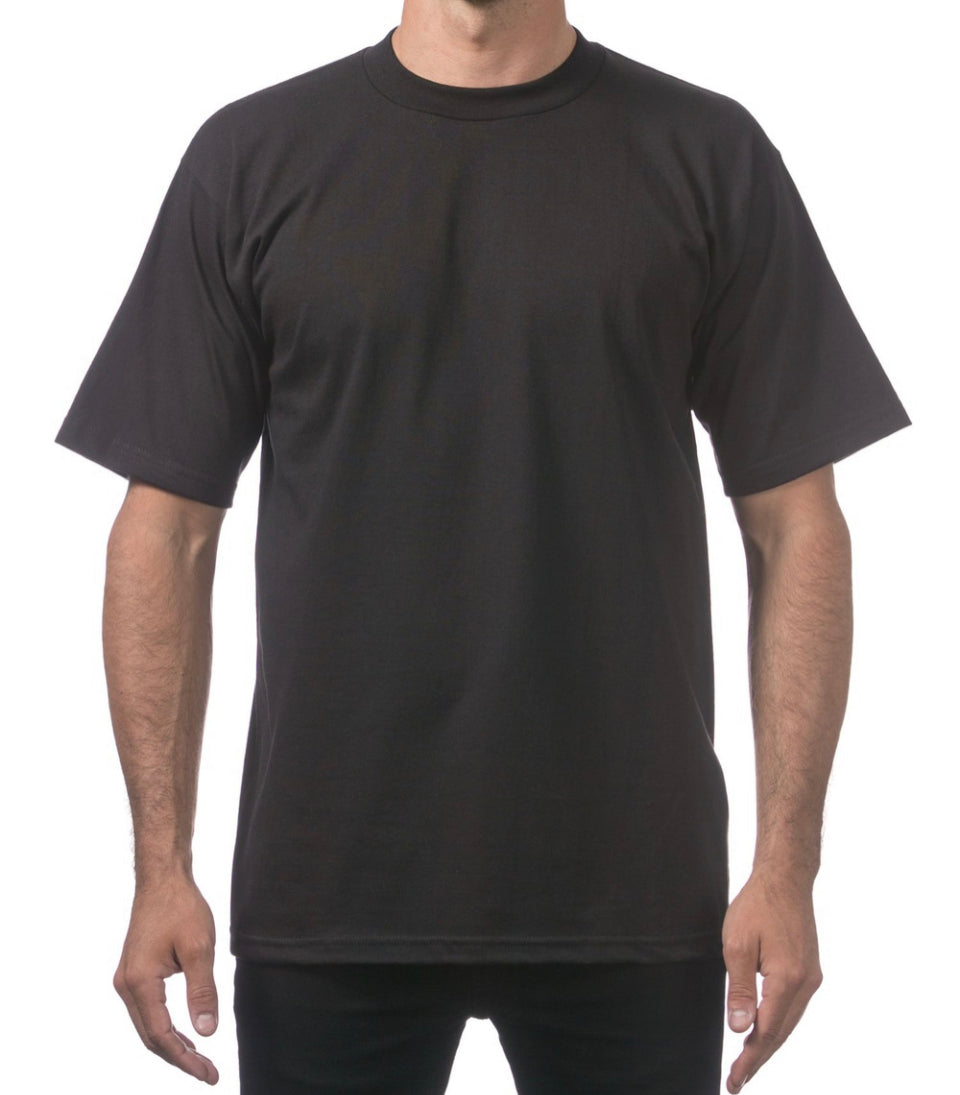 Pro Club Men’s Heavyweight T Shirt Black