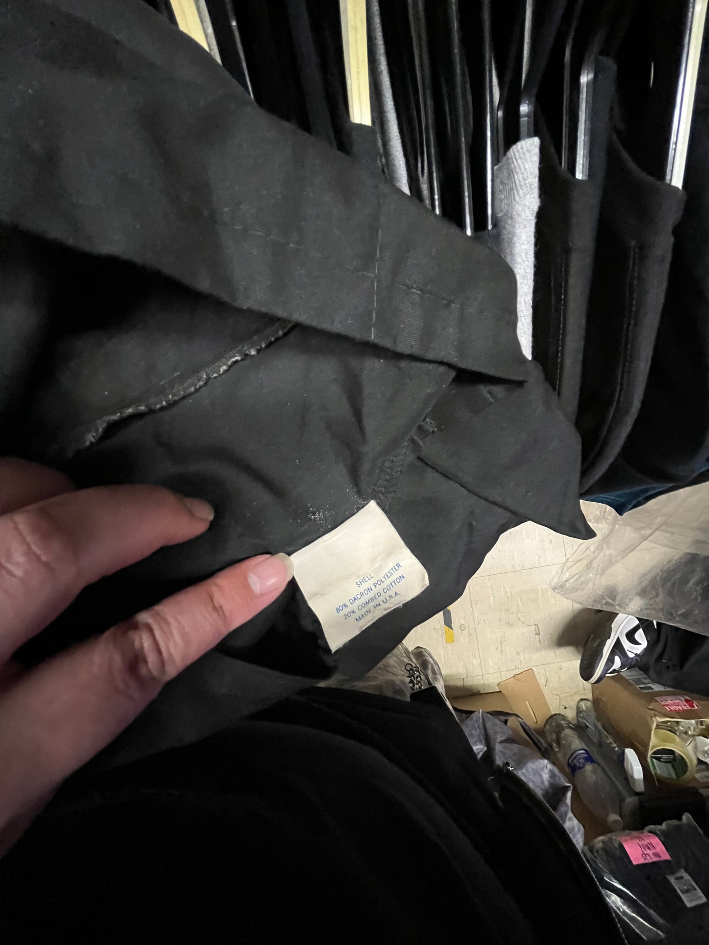 Vintage 90’s Hook Ups Jacket Devilman Size M Black