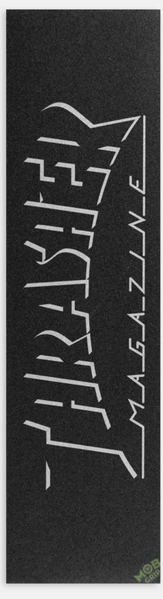Thrasher Magazine x Mob Grip skateboard griptape shadow 9” x 33” sheet