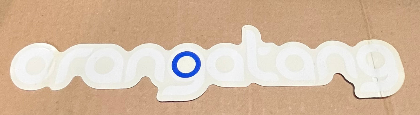 Orangatang Longboard Wheel Logo Sticker 24cm