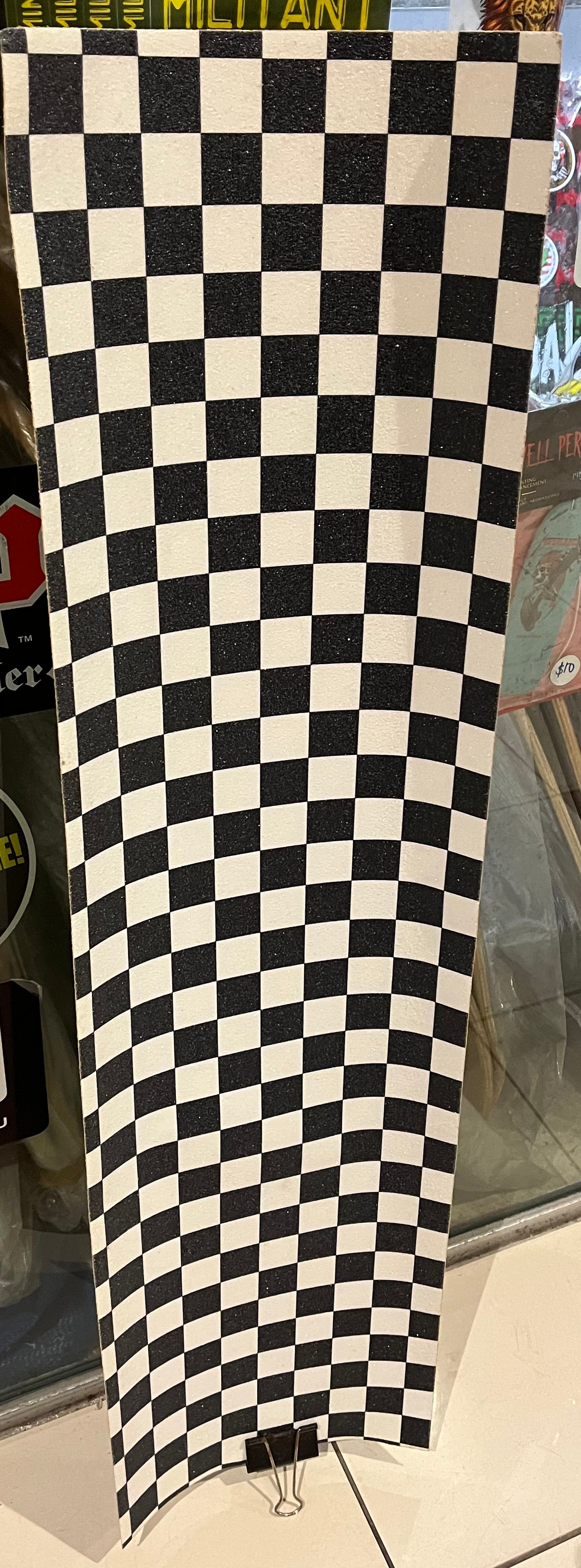 Speed Checker Skateboard Grip Tape 9”x33”