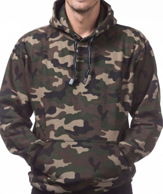 Pro Club Heavyweight Men’s Pullover Hooded Sweater Camouflage