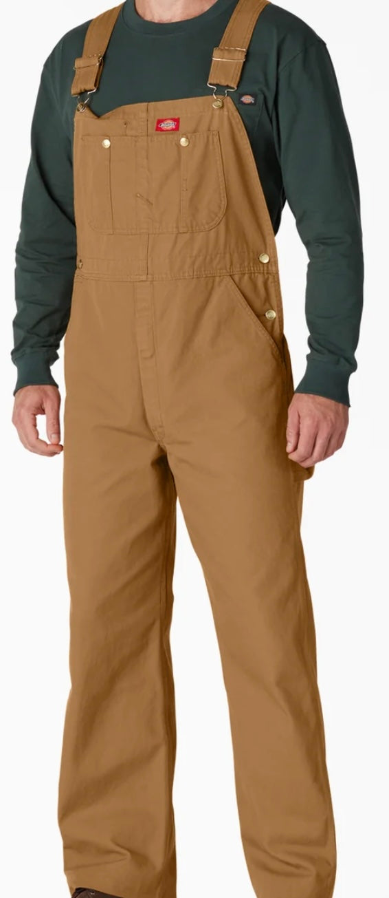 Dickies DB100 Bib Overall Brown Duck