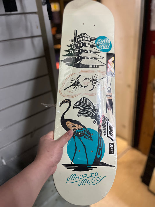 Santa Cruz skateboard deck VX McCoy 8.25”