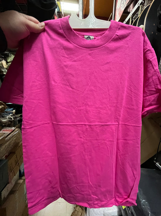 Vintage Alstyle Apparel AAA 1301 T Shirt Hot Pink