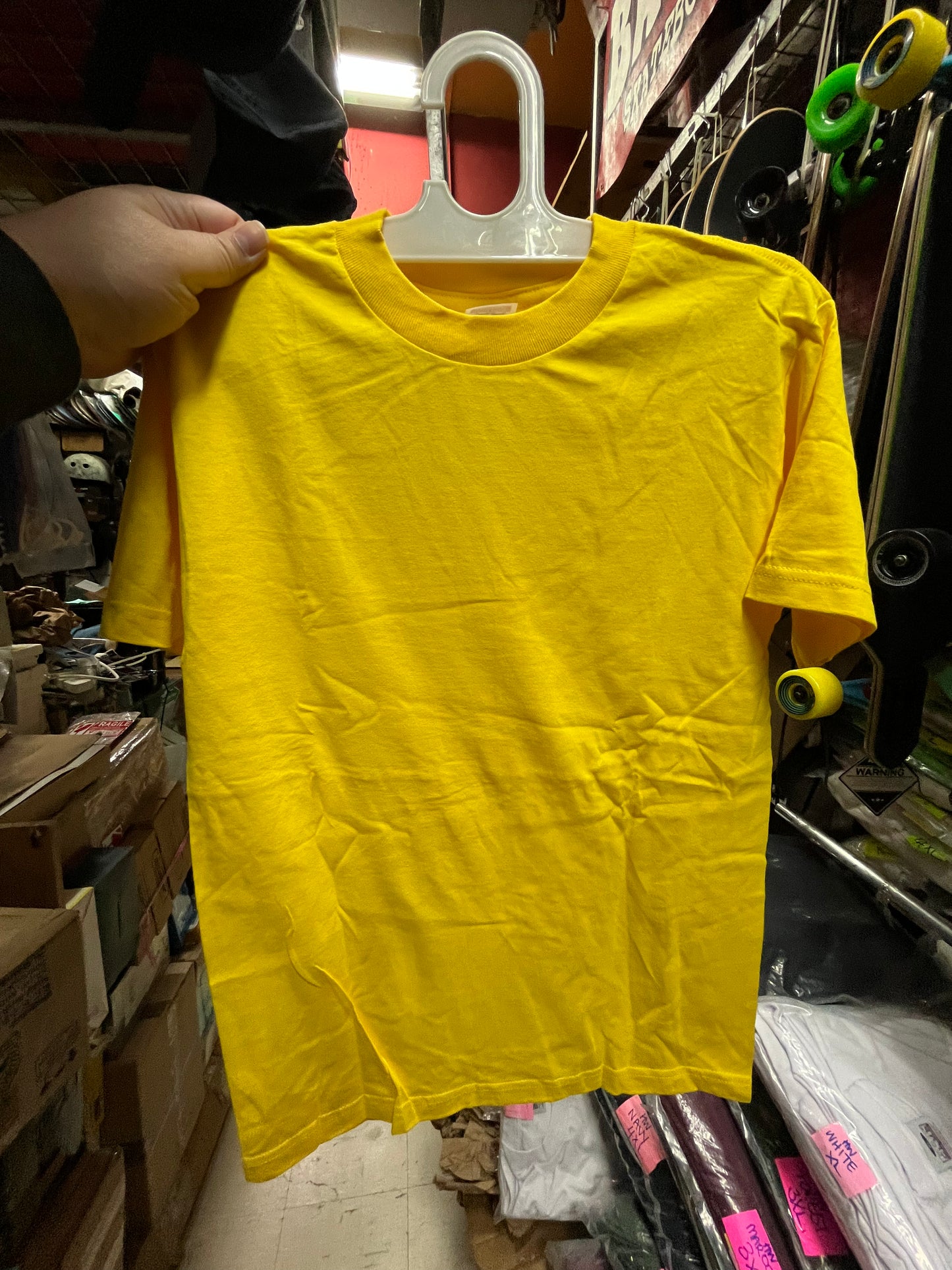 Vintage Alstyle Apparel AAA 1301 T shirt Yellow