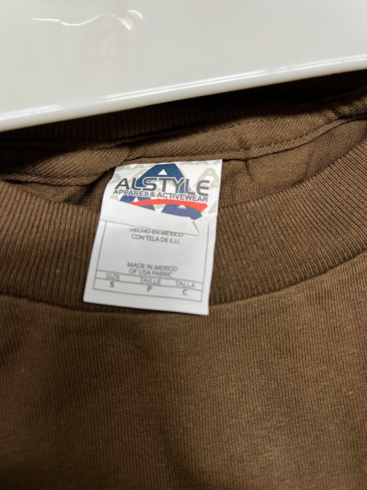 Vintage Alstyle Apparel AAA 1301 T Shirt Coffee
